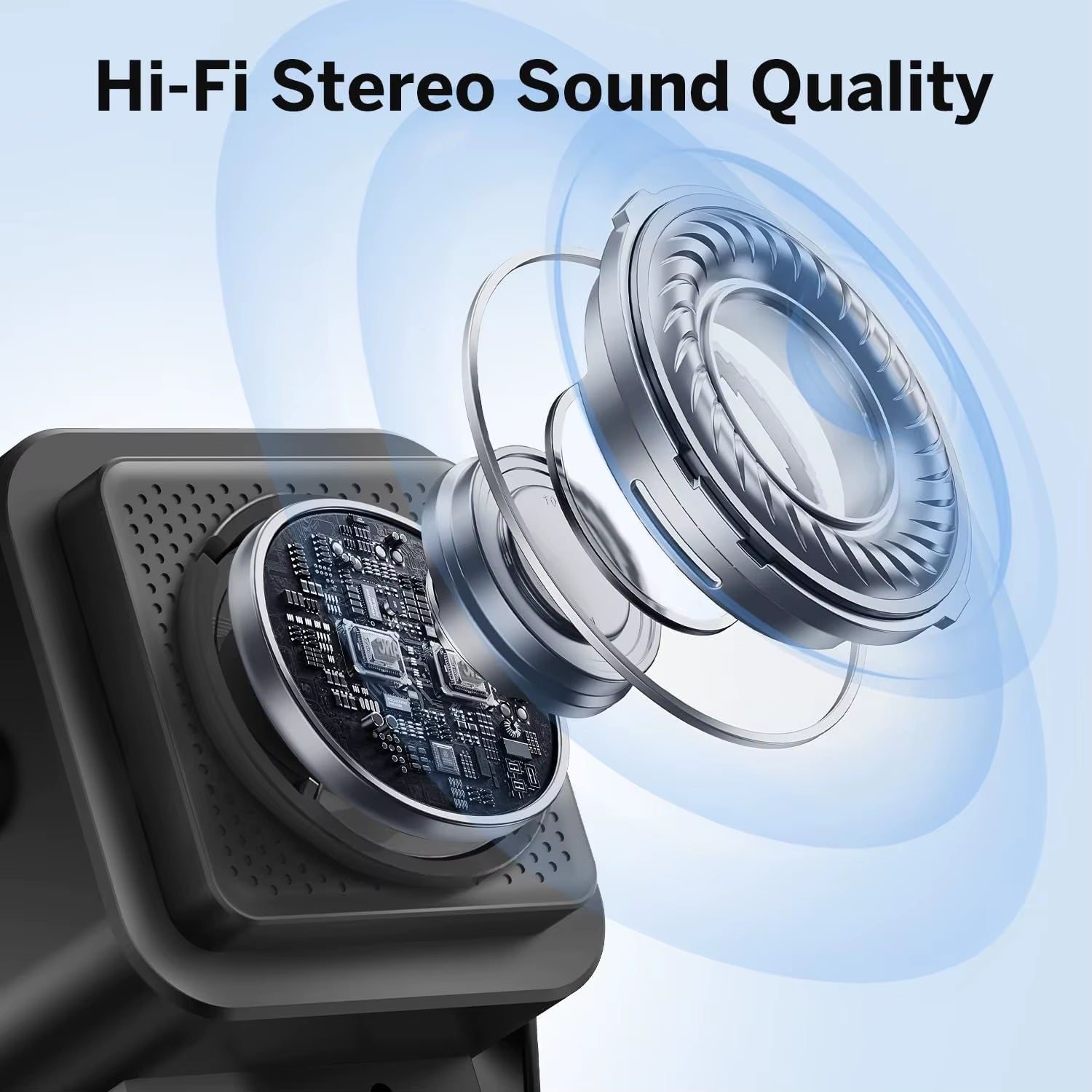 Experience the Ultimate Sound with Our Upgraded 5-in-1 Wireless Induction Speaker - 5000mAh Battery, Stunning RGB Lights, and HIFI Sound for Home and Outdoor Use!