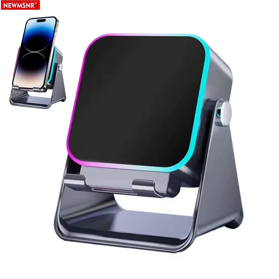 Experience the Ultimate Sound with Our Upgraded 5-in-1 Wireless Induction Speaker - 5000mAh Battery, Stunning RGB Lights, and HIFI Sound for Home and Outdoor Use!