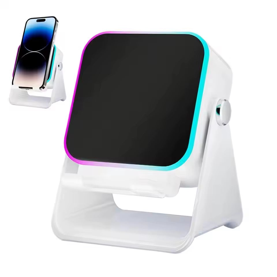 Experience the Ultimate Sound with Our Upgraded 5-in-1 Wireless Induction Speaker - 5000mAh Battery, Stunning RGB Lights, and HIFI Sound for Home and Outdoor Use!