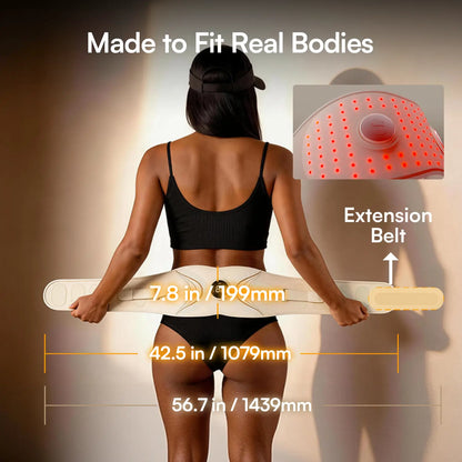 INIA PULSE 1064Nm Red Light Belt | All-In-One Postpartum Sculptor: Fade Stretch Marks & Tighten "Mommy Pooch" | 1064Nm Deep-Nir & EMS Abdominal Repair Belt,Summer Beauty Gift Ideas